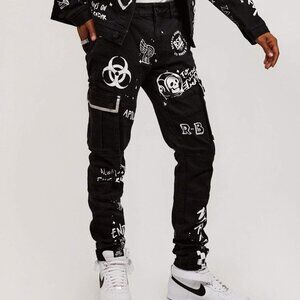 Reason Brand Clothing Space Denim Jeans 34